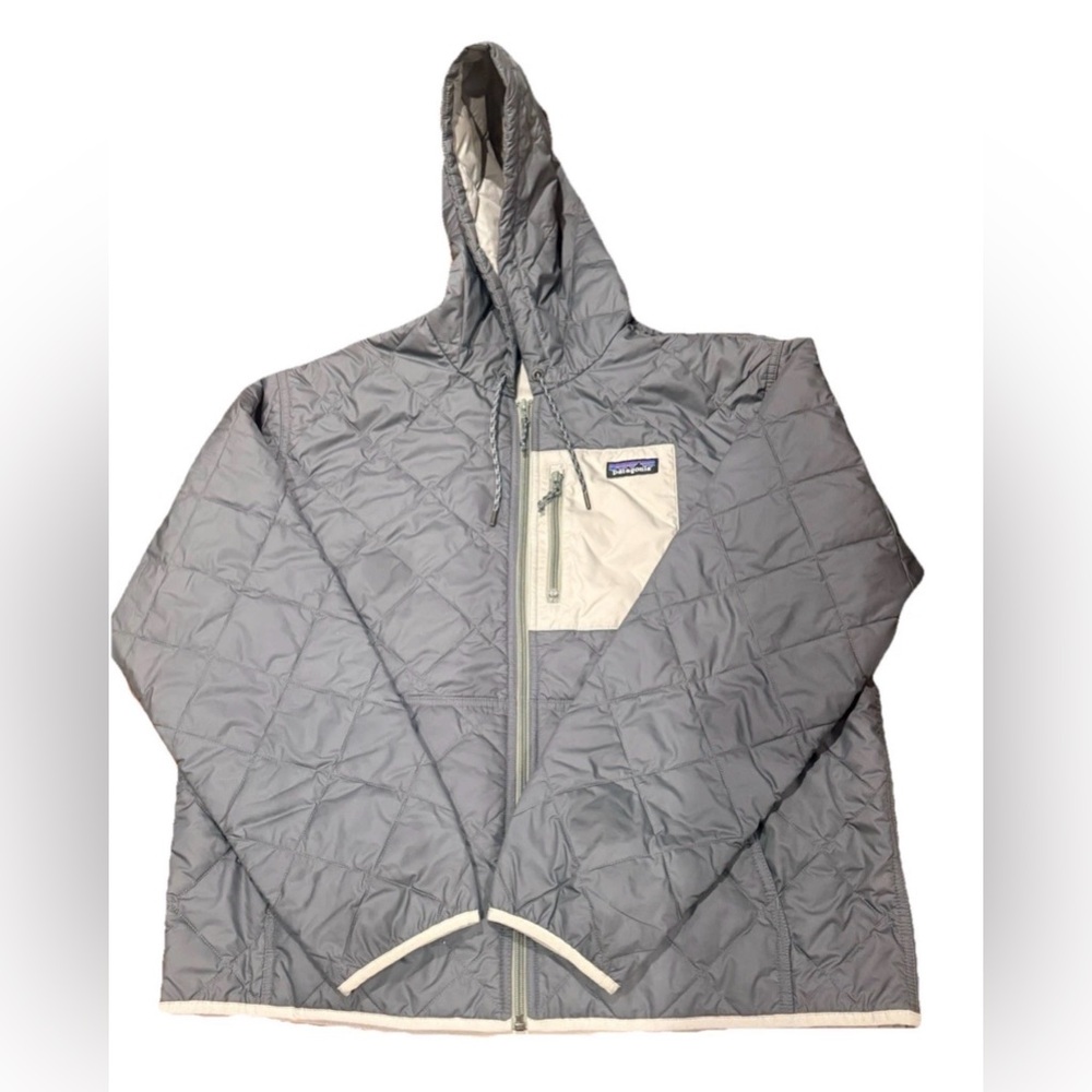 Patagonia Men's Diamond Quilted Bomber Hoody Jacket XL